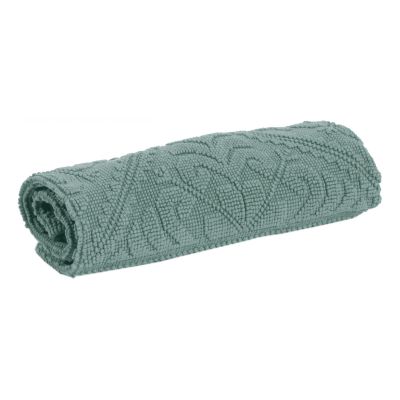 Enzo plain bath mat Vert de gris 70 X 140