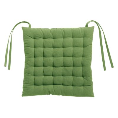 Zea recycled 36-point seat cushion Vert 38 X 38 X 3