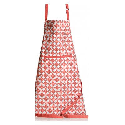 Recycled Fatou coated kitchen apron Rouge 72 X 85