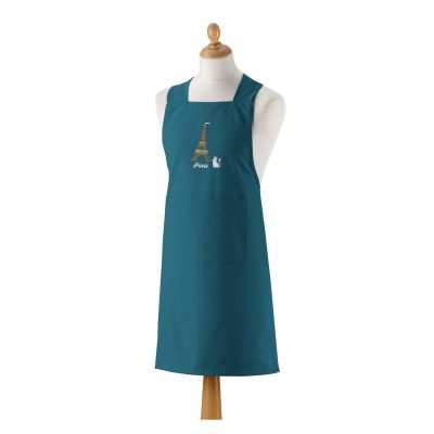 Japanese Apron Recycled Eiffel Tower Paon 125 X 85