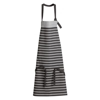 Tilio recycled cooking apron Noir/Gris 72 X 90