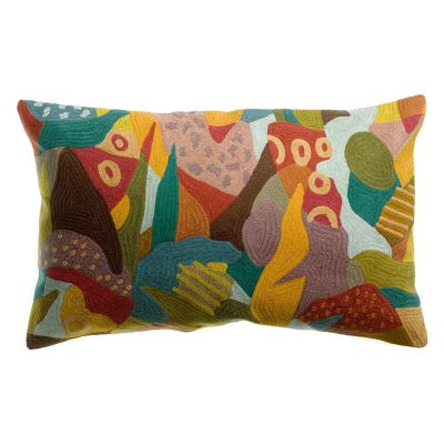 Cushion Embroidered Izel Mineral 40 X 65