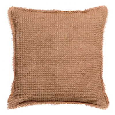 Coussin Maia Chambray Bronze 45 x 45