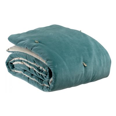 Cobertor de costura Elise Vert de gris 140 X 200