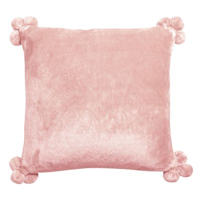Cushion Tender Pompoms Aubepine 45 X 45