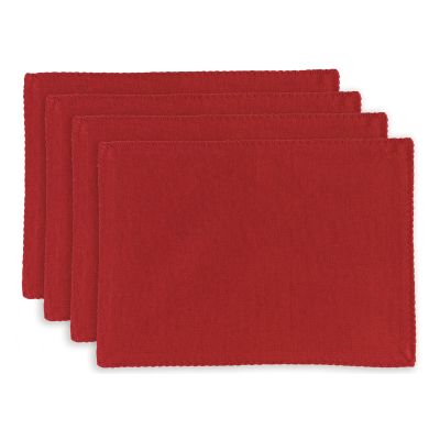 Set/4 Placemats Delia Recycled Tango 33 X 45