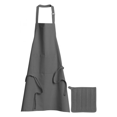Dona Ombre Recycled Kitchen Apron and Potholder 85 x 72